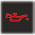 Engine oil pressure warning light * warning lamp icon