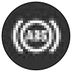 Anti-lock braking system (ABS) warning light warning lamp icon