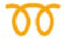 Diesel engine pre-heat warning lamp warning lamp icon