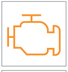 Excess Exhaust Emissions Driver Warning System Light warning lamp icon