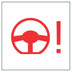 Power steering warning lamp icon