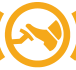 Foot on the brake pedal warning lamp icon