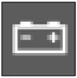 Battery charge warning light warning lamp icon