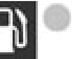 Low fuel level warning light warning lamp icon