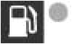 Low fuel level warning light warning lamp icon