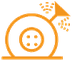 Punctured wheel warning lamp icon