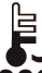 Maximum coolant temperature warning lamp icon
