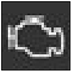 Engine diagnostics warning light warning lamp icon
